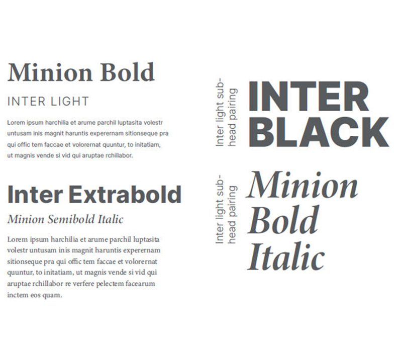 Font Pairings