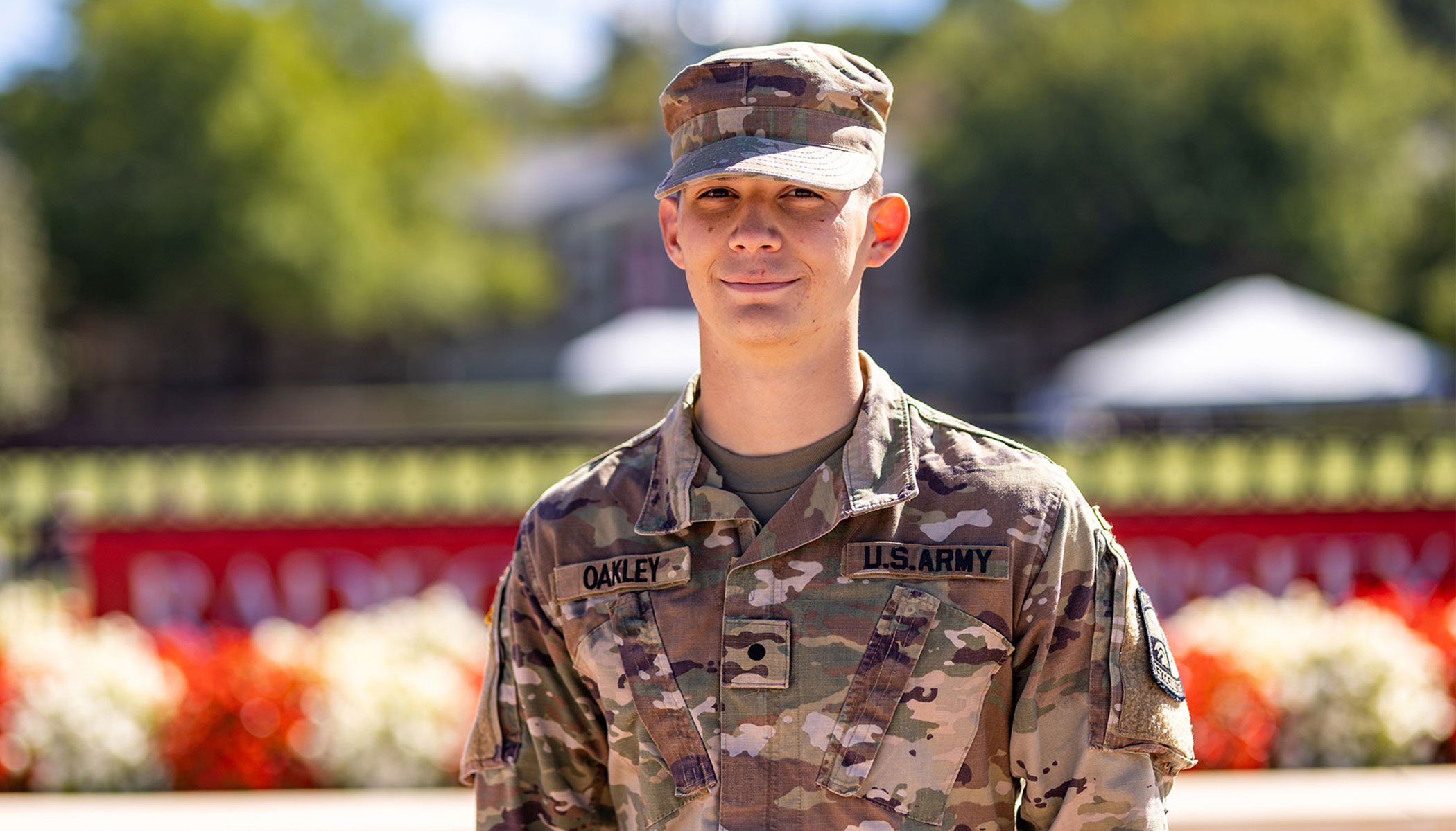 Tanner Oakley, student veteran