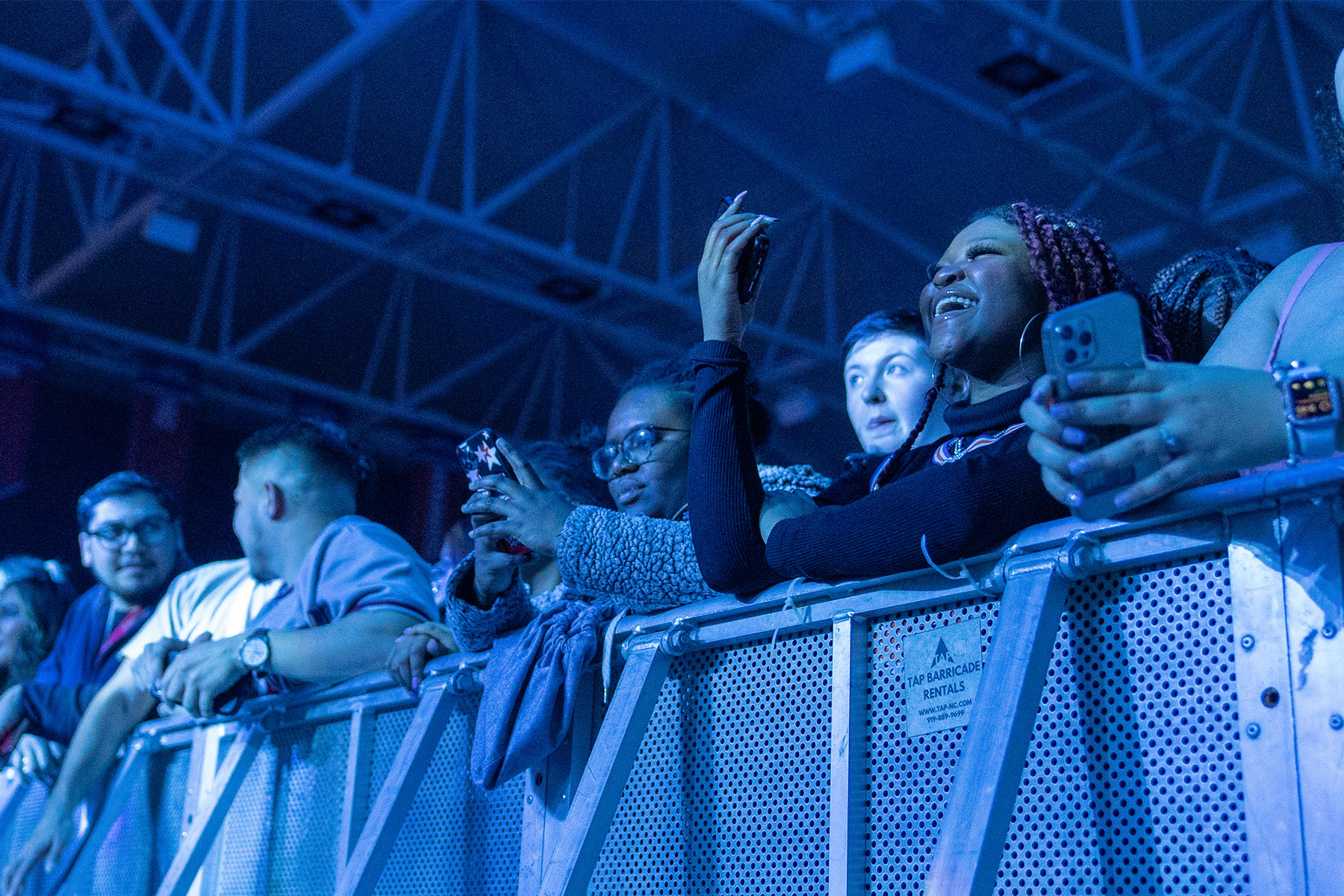 students at a concert